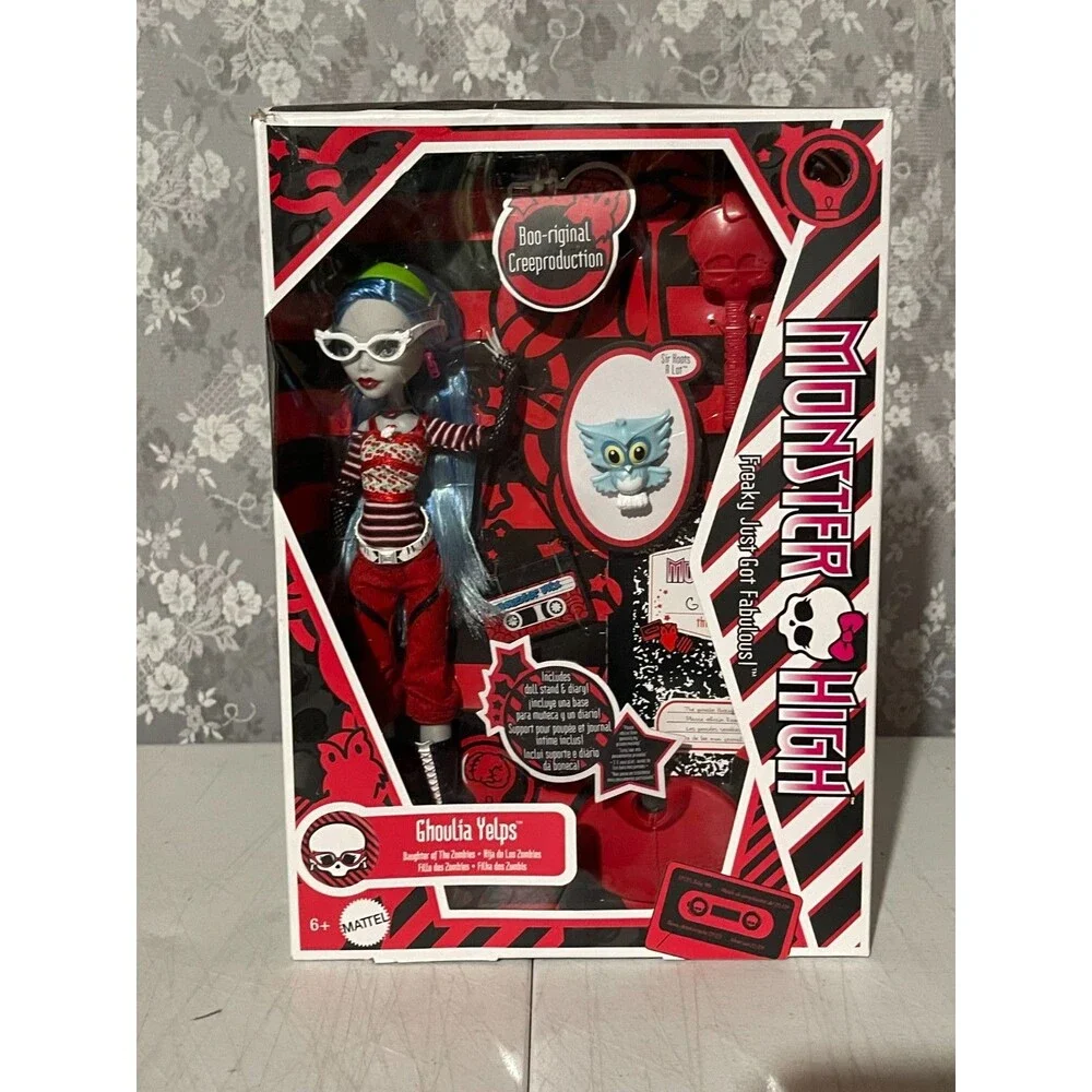 Monster High Boo-riginal Creeproduction Ghoulia Yelps Doll NEW IN BOX
